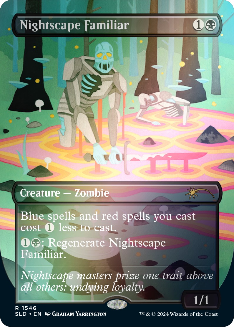 Nightscape Familiar (Rainbow Foil) [Secret Lair Drop Series] | Cards and Coasters CA