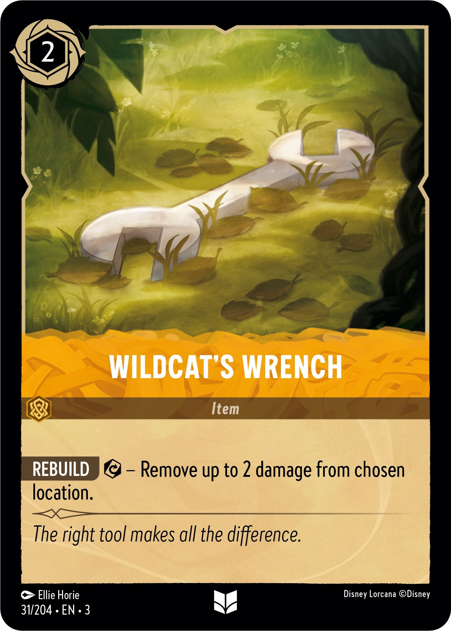 Wildcat's Wrench (31/204) [Into the Inklands] | Cards and Coasters CA