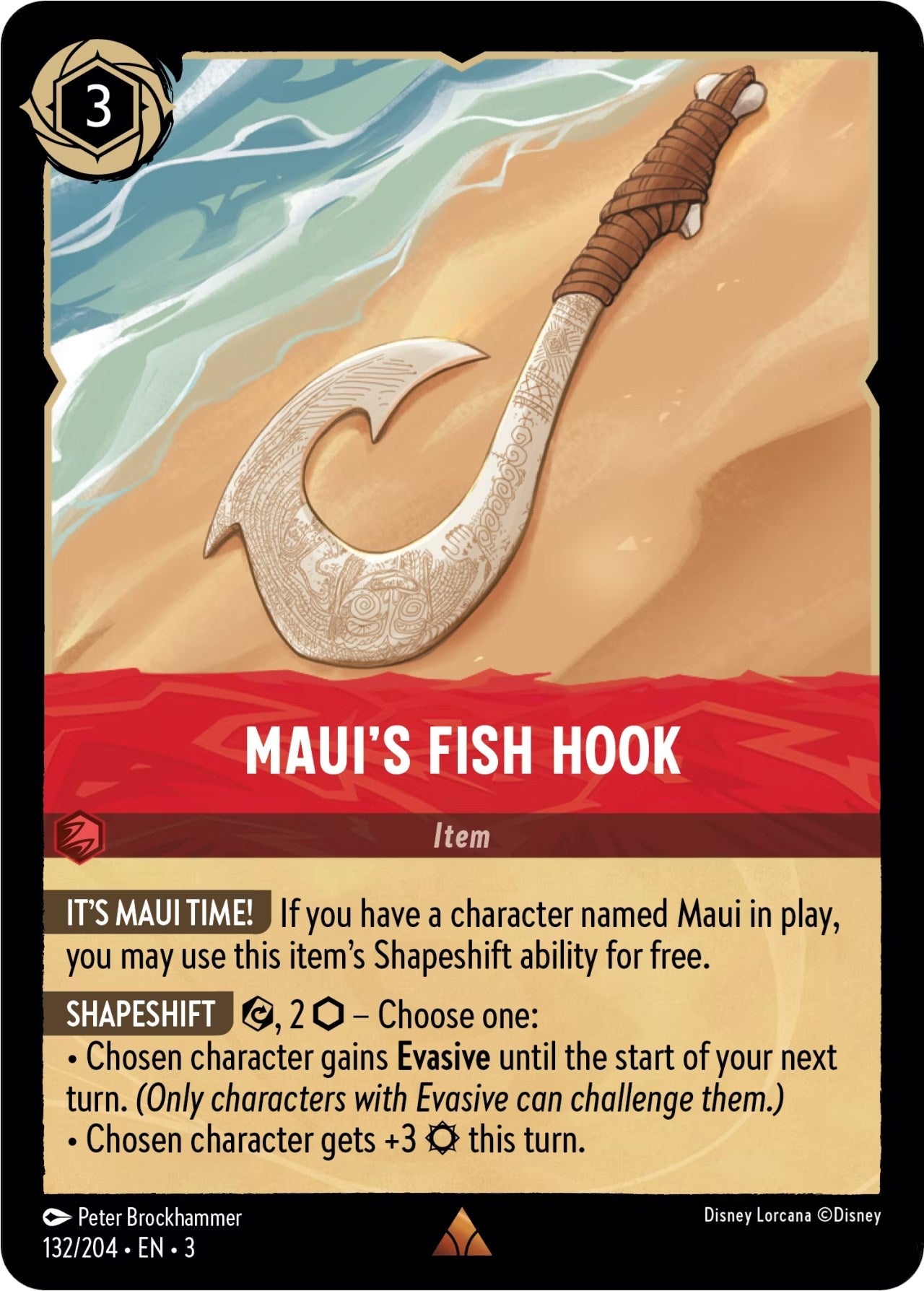 Maui's Fish Hook (132/204) [Into the Inklands] | Cards and Coasters CA