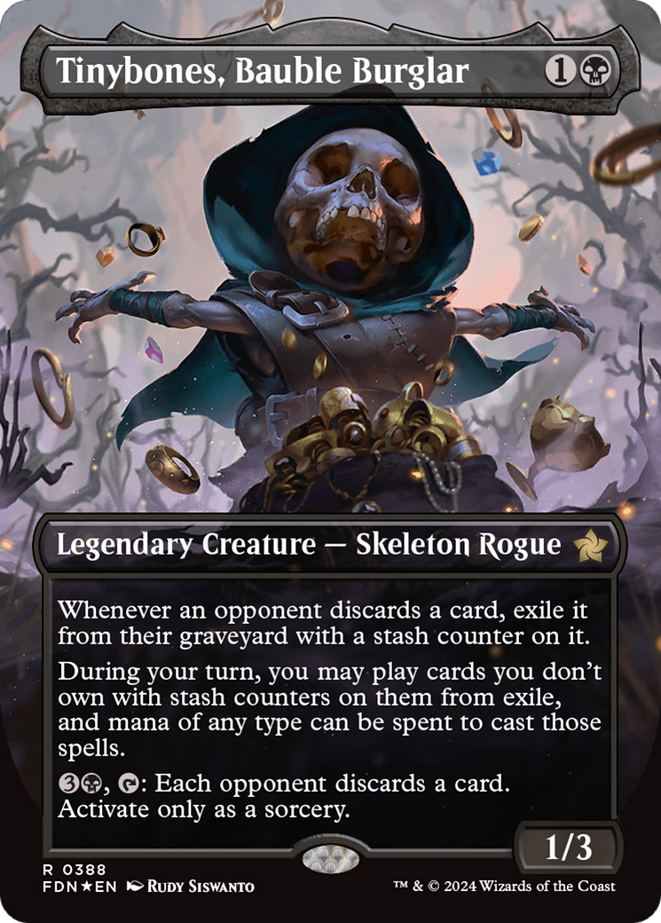 Tinybones, Bauble Burglar (Extended Art) [Foundations] | Cards and Coasters CA