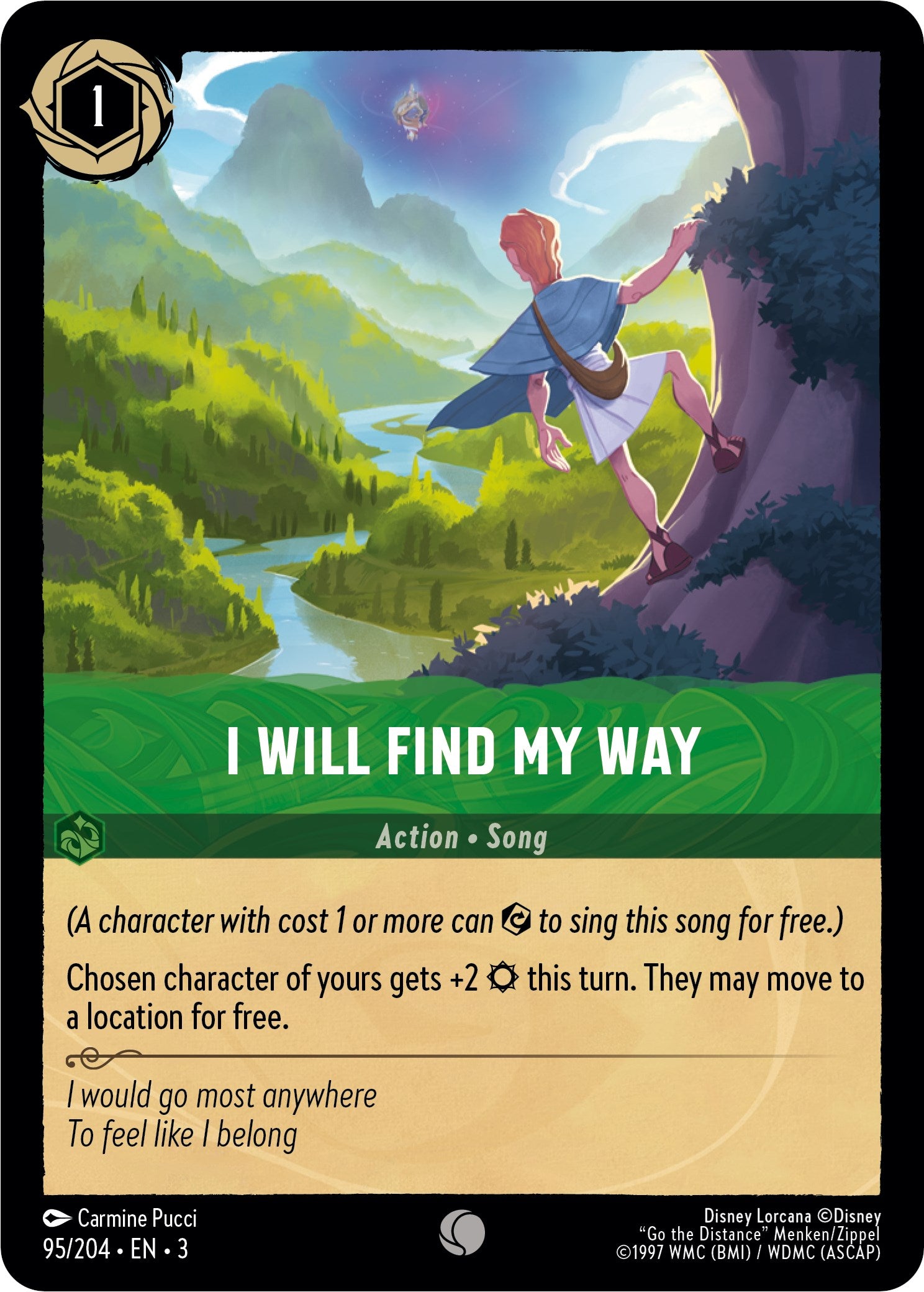 I Will Find My Way (95/204) [Into the Inklands] | Cards and Coasters CA