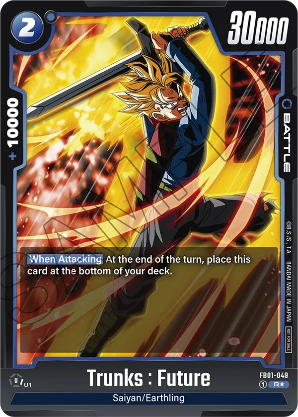 Trunks : Future (FB01-049) (Tournament Pack 01) [Fusion World Tournament Cards] | Cards and Coasters CA