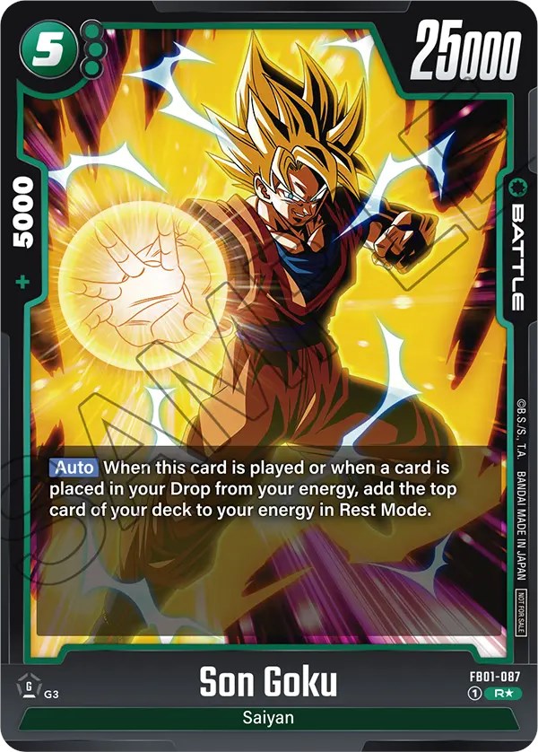 Son Goku (FB01-087) (Tournament Pack 01) [Fusion World Tournament Cards] | Cards and Coasters CA