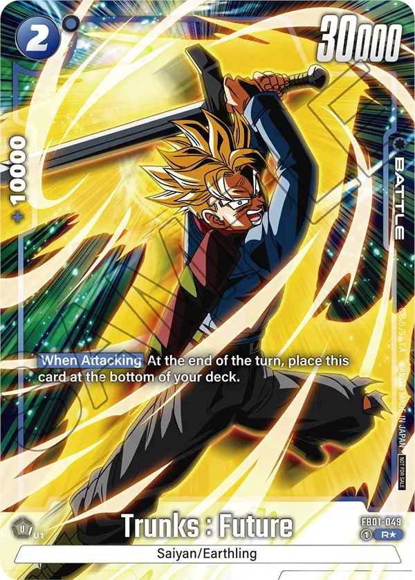 Trunks : Future (FB01-049) (Tournament Pack -Winner- 01) [Fusion World Tournament Cards] | Cards and Coasters CA
