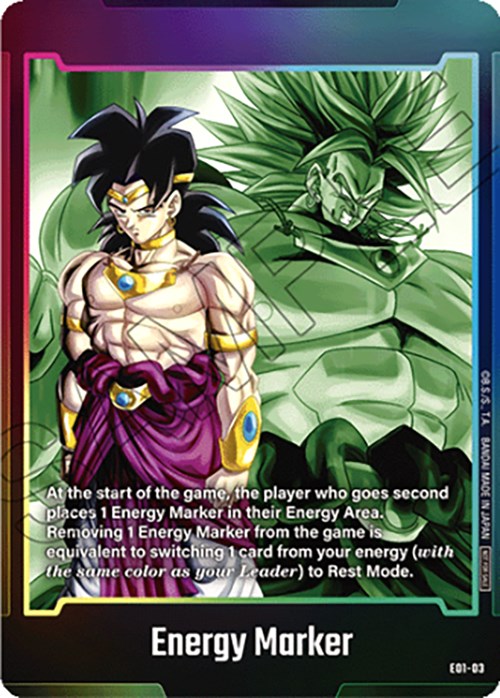Energy Marker (E01-03) [Fusion World Energy Markers] | Cards and Coasters CA
