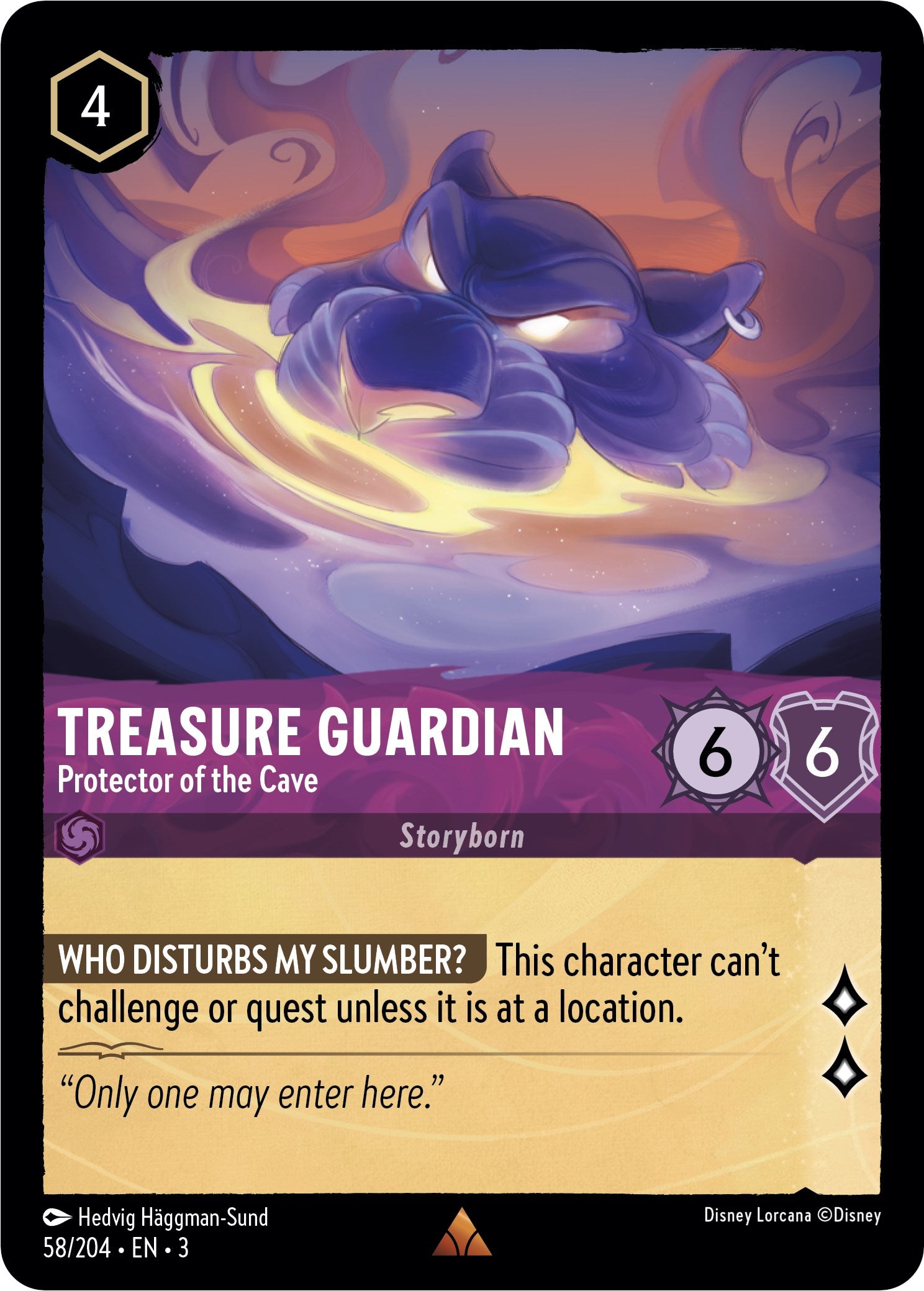 Treasure Guardian - Protector of the Cave (58/204) [Into the Inklands] | Cards and Coasters CA