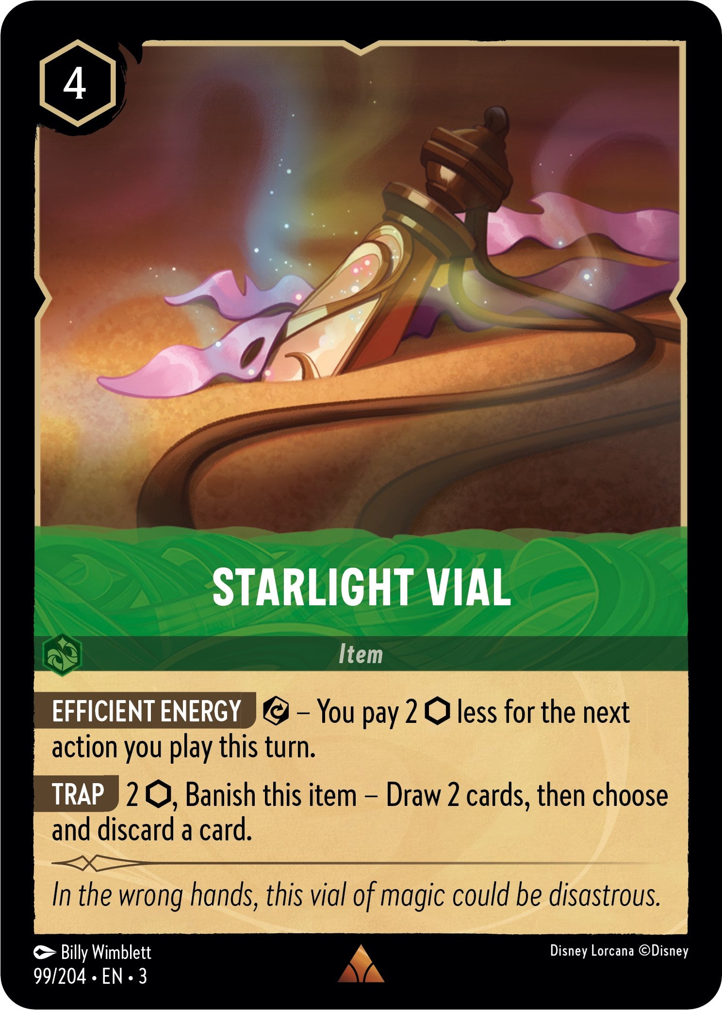 Starlight Vial (99/204) [Into the Inklands] | Cards and Coasters CA