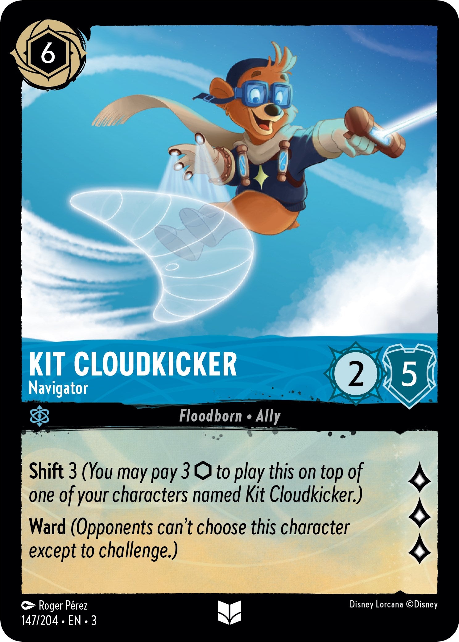 Kit Cloudkicker - Navigator (147//204) [Into the Inklands] | Cards and Coasters CA