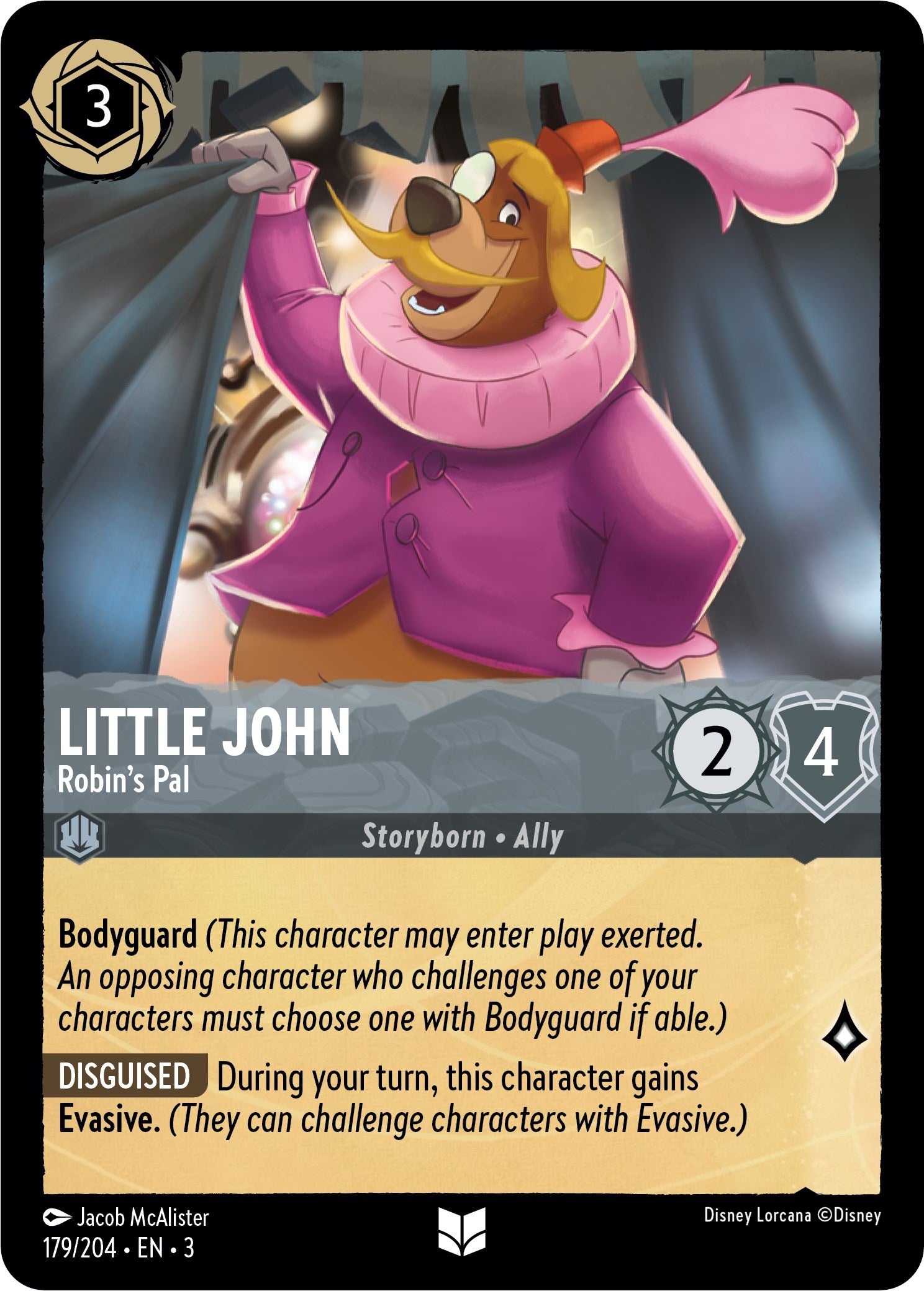 Little John - Robin's Pal (179/204) [Into the Inklands] | Cards and Coasters CA