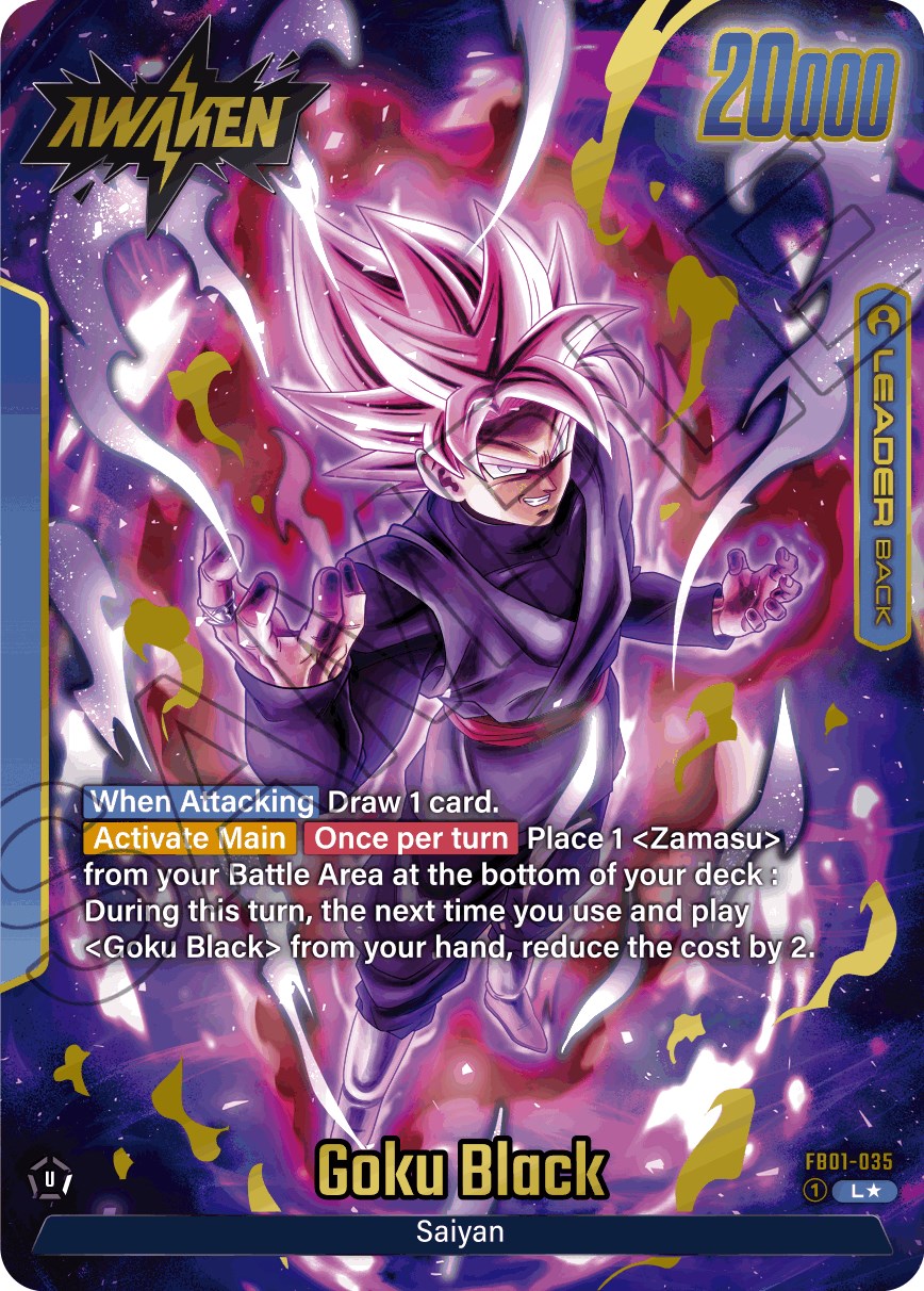 Goku Black (FB01-035) (Alternate Art) [Awakened Pulse] | Cards and Coasters CA