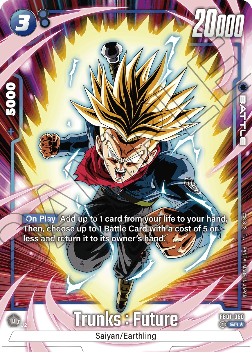 Trunks : Future (FB01-050) (Alternate Art) [Awakened Pulse] | Cards and Coasters CA