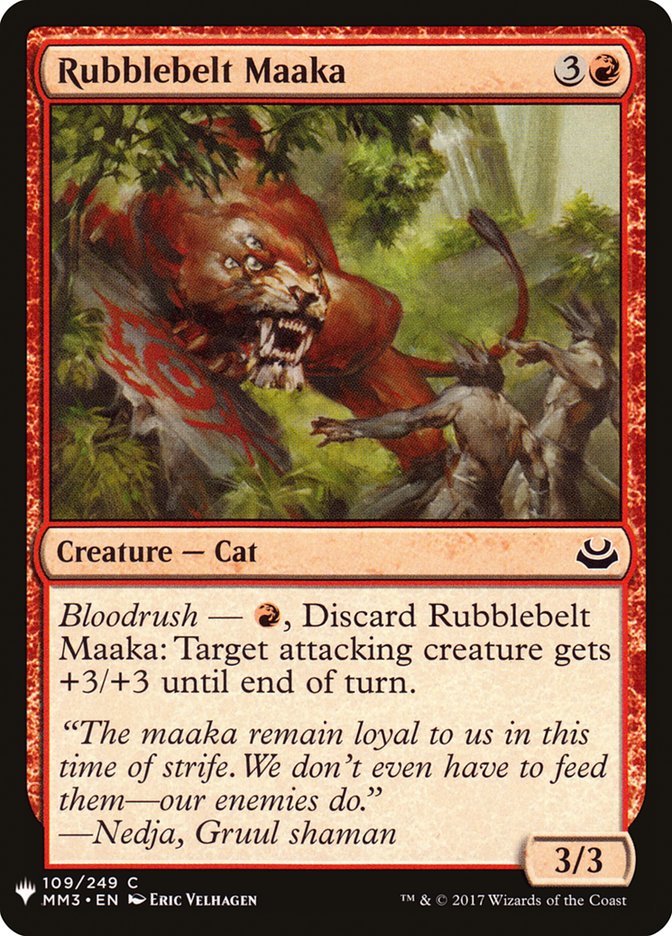 Rubblebelt Maaka [Mystery Booster] | Cards and Coasters CA