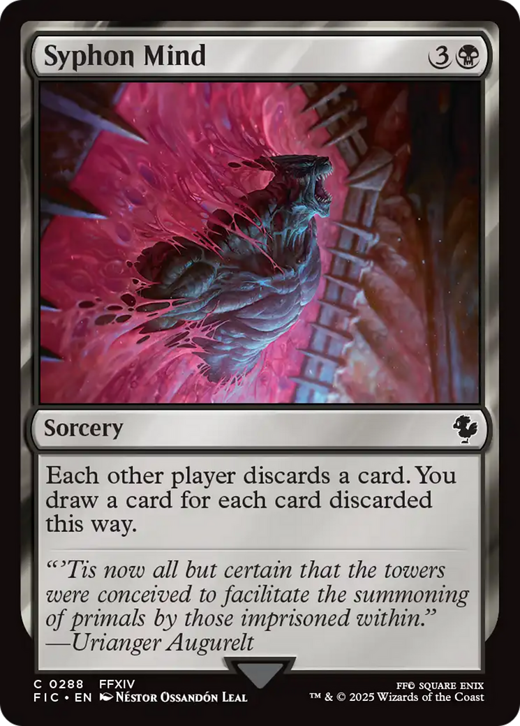 Syphon Mind [FINAL FANTASY Commander] | Cards and Coasters CA