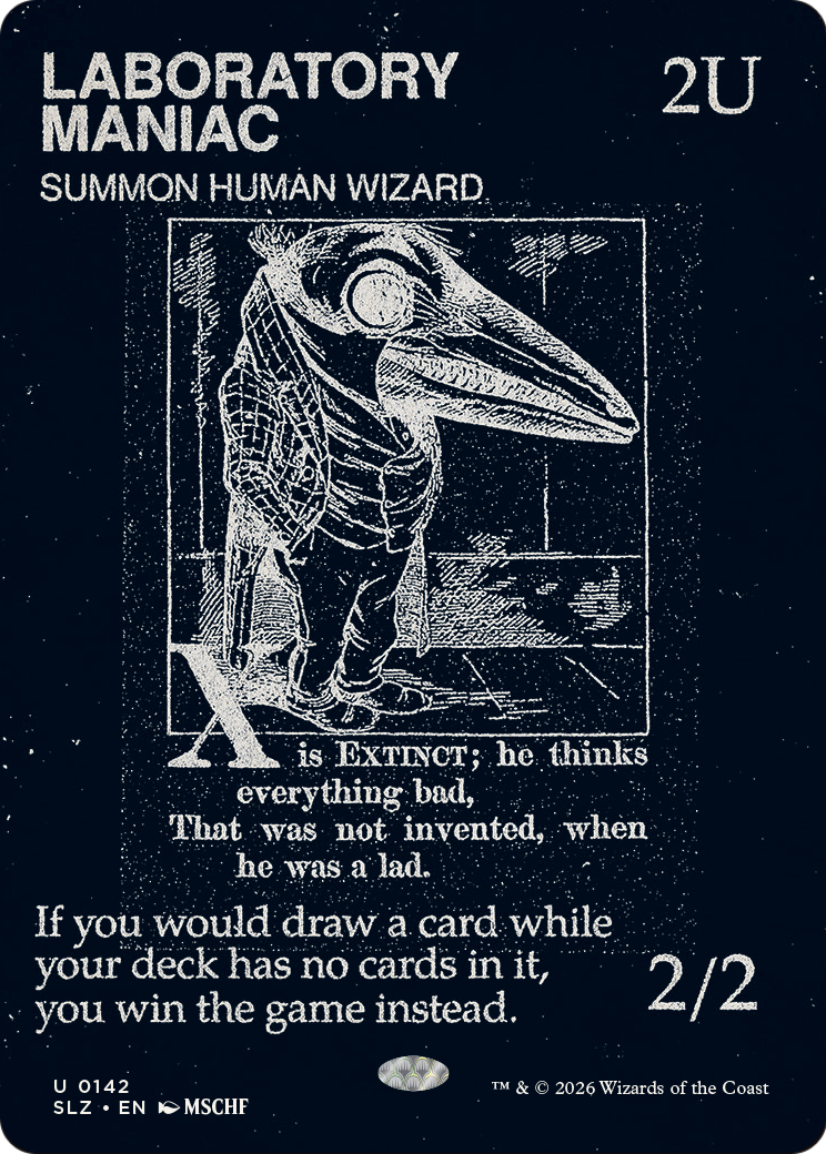 Laboratory Maniac (0142) [Secret Lair x MSCHF: The Zeta Set] | Cards and Coasters CA