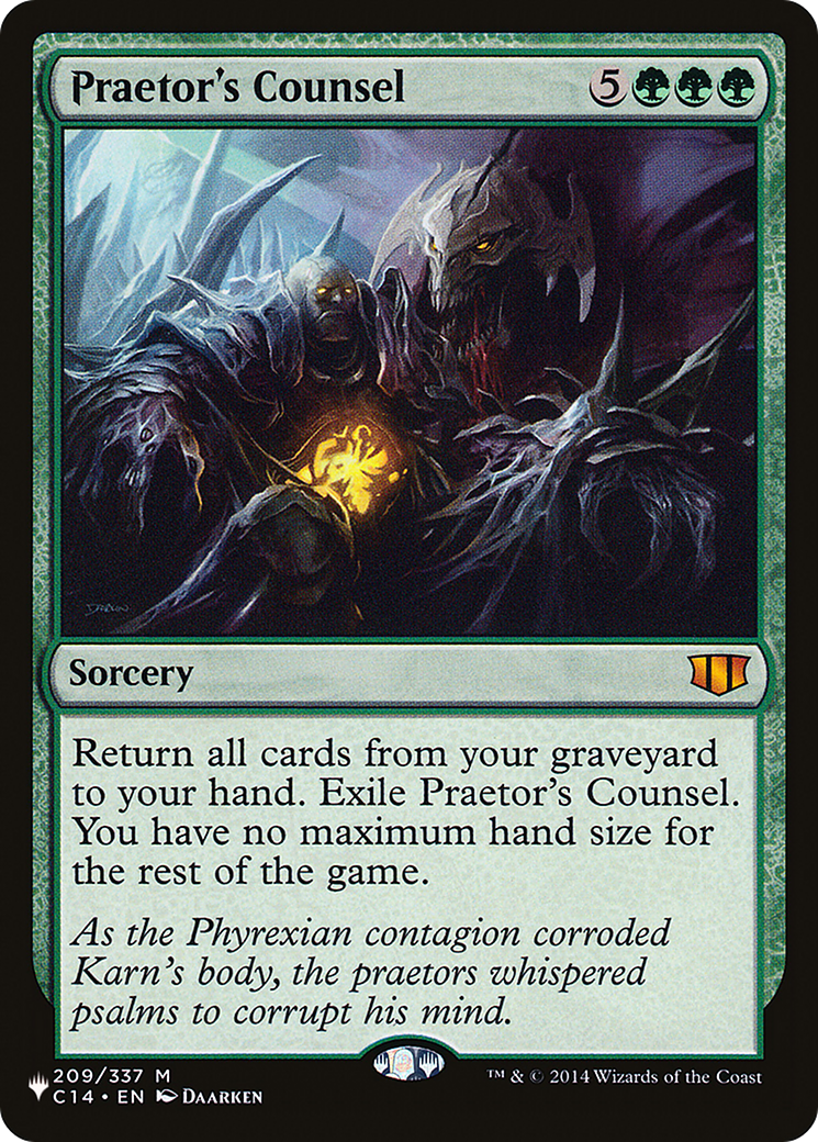 Praetor's Counsel [The List] | Cards and Coasters CA