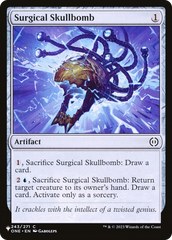 Surgical Skullbomb [The List Reprints] | Cards and Coasters CA