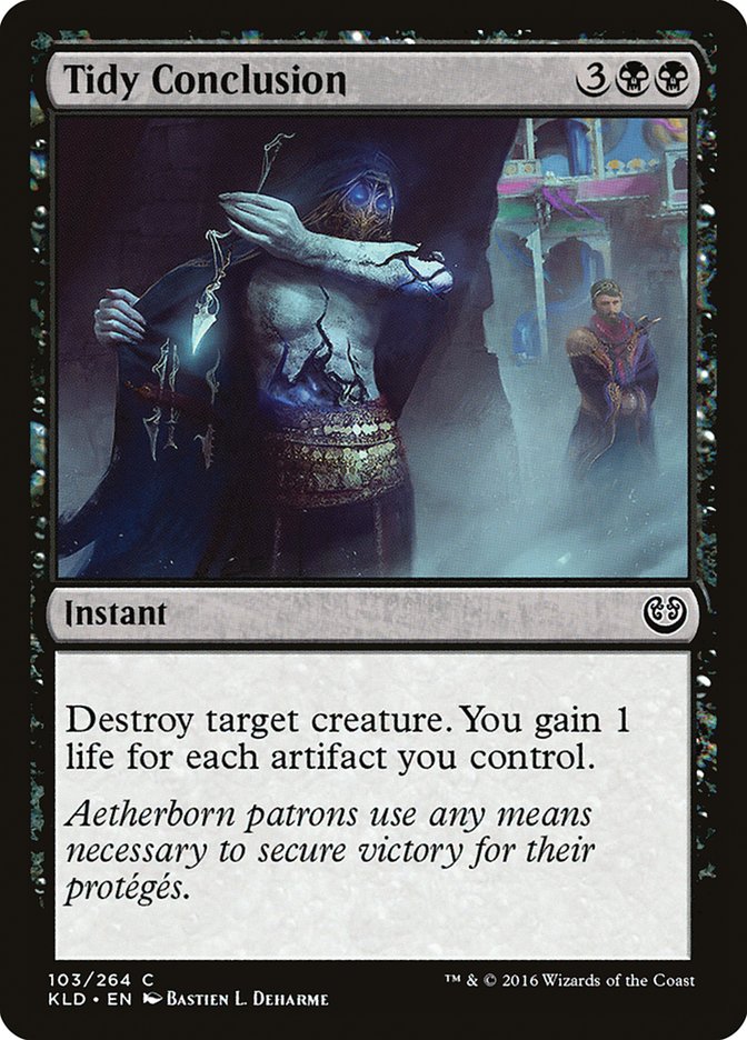 Tidy Conclusion [Kaladesh] | Cards and Coasters CA