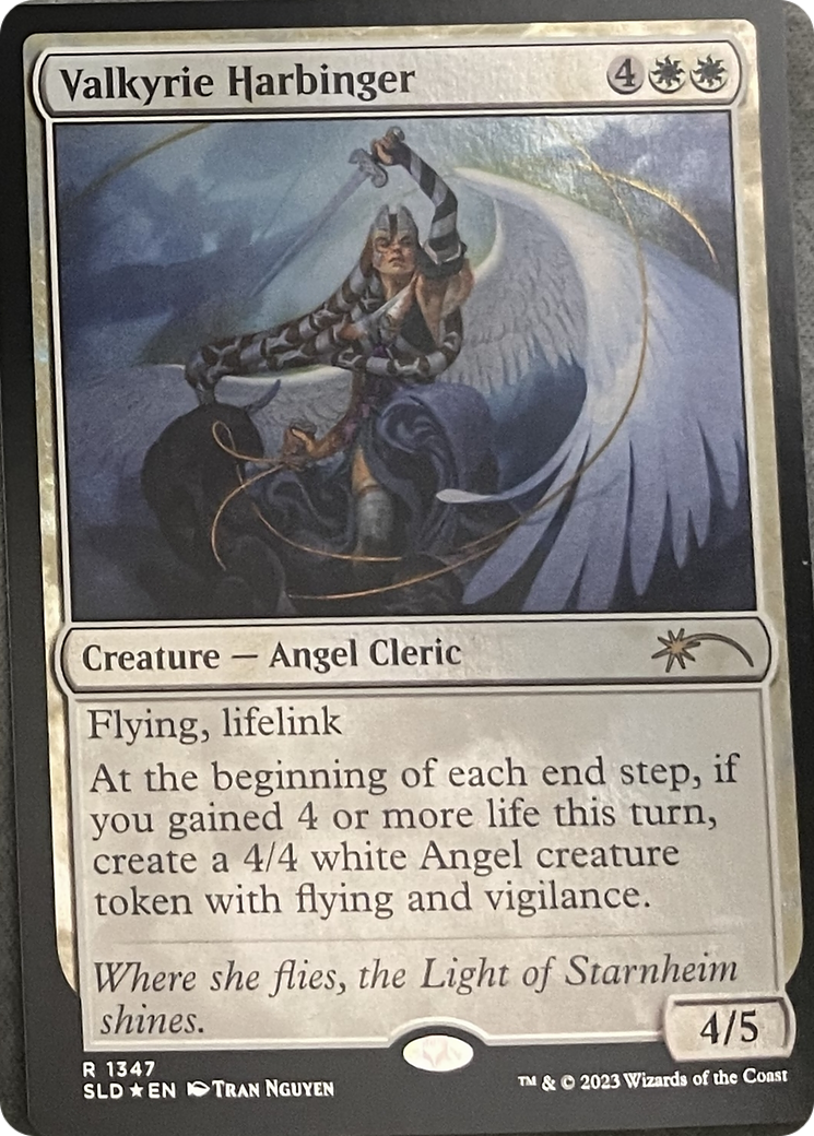 Valkyrie Harbinger [Secret Lair: Angels] | Cards and Coasters CA