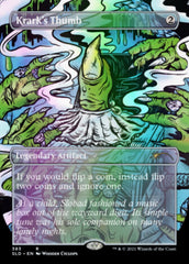 Krark's Thumb // Krark's Thumb (Borderless) [Secret Lair Drop Series] | Cards and Coasters CA