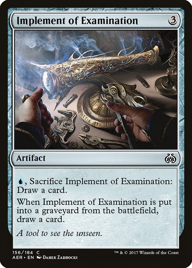 Implement of Examination [Aether Revolt] | Cards and Coasters CA