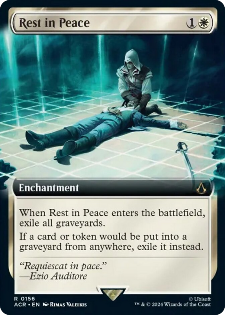 Rest in Peace (Extended Art) [Assassin's Creed] | Cards and Coasters CA