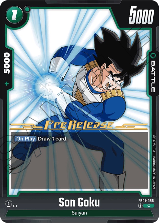 Son Goku (FB01-085) [Awakened Pulse Pre-Release Cards] | Cards and Coasters CA