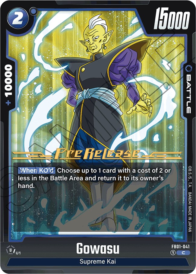 Gowasu (FB01-041) [Awakened Pulse Pre-Release Cards] | Cards and Coasters CA