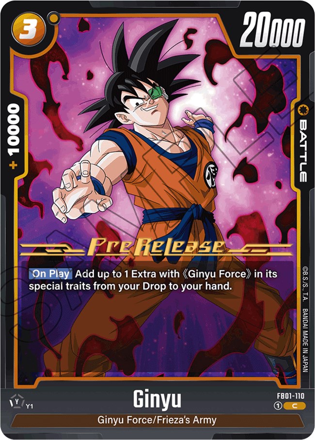 Ginyu (FB01-110) [Awakened Pulse Pre-Release Cards] | Cards and Coasters CA