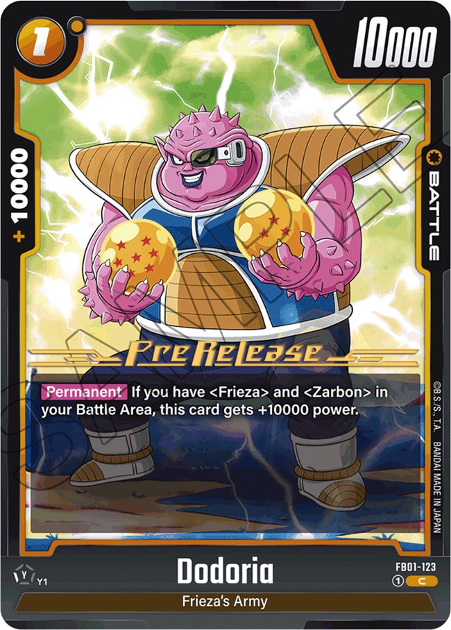 Dodoria [Awakened Pulse Pre-Release Cards] | Cards and Coasters CA