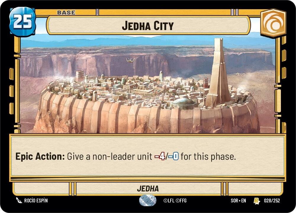 Jedha City (028/252) [Spark of Rebellion] | Cards and Coasters CA