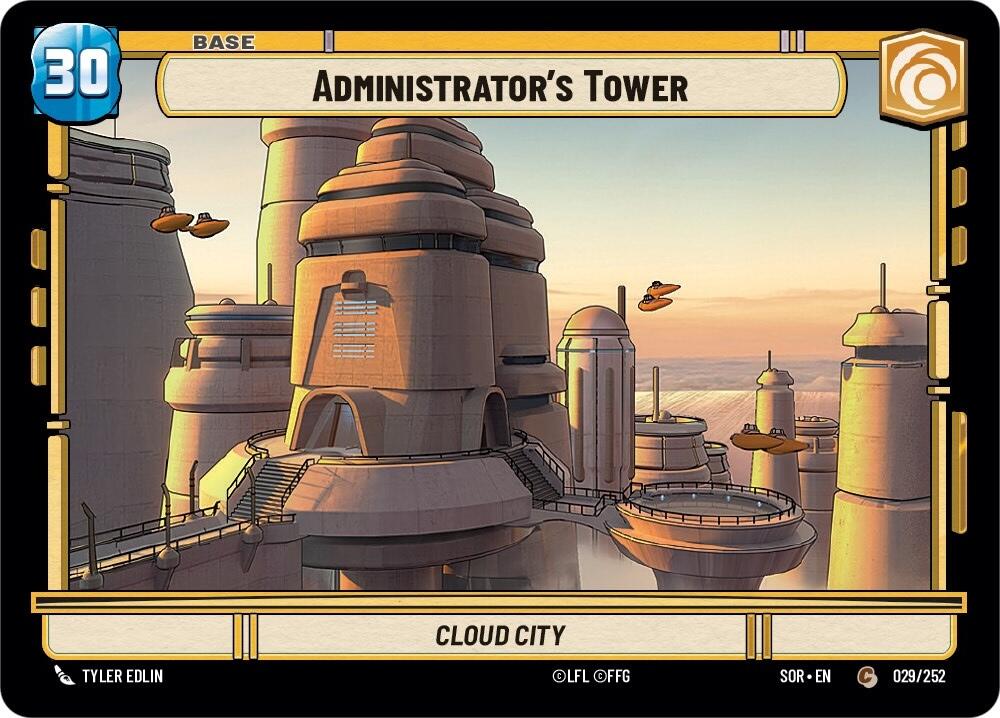 Administrator's Tower (029/252) [Spark of Rebellion] | Cards and Coasters CA