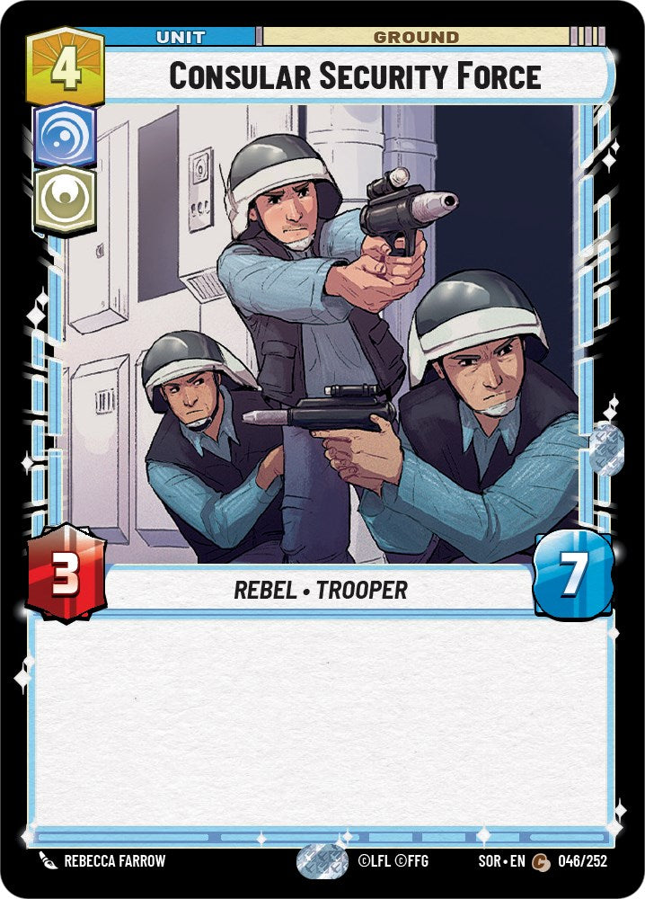 Consular Security Force (046/252) [Spark of Rebellion] | Cards and Coasters CA