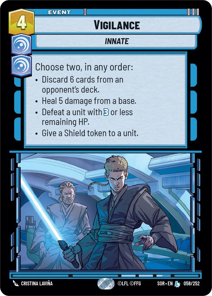 Vigilance (058/252) [Spark of Rebellion] | Cards and Coasters CA