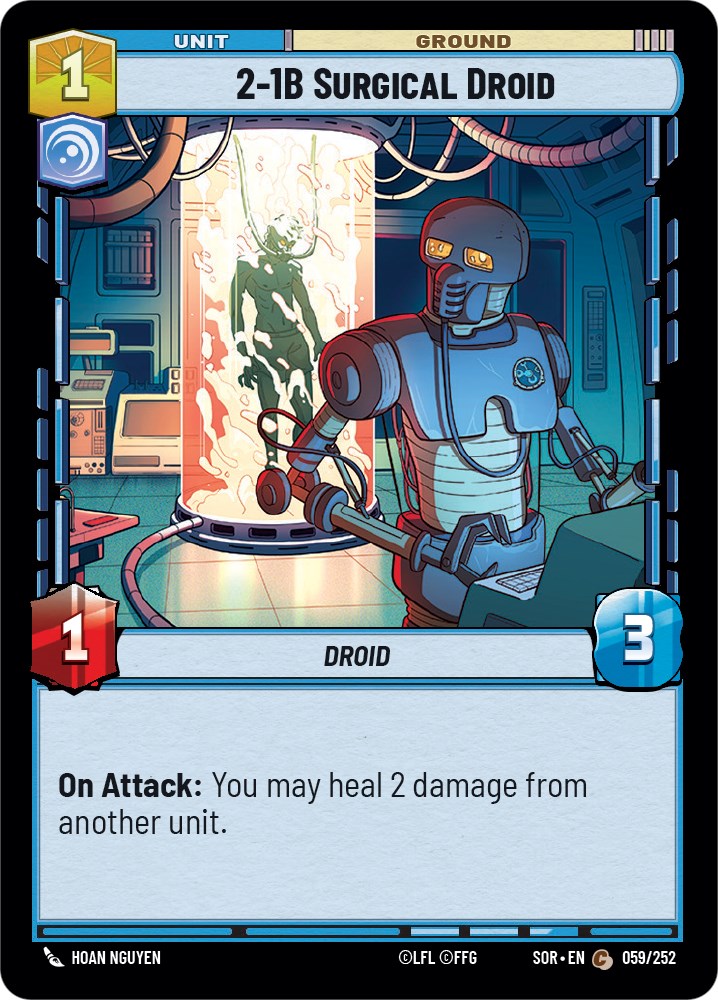 2-1B Surgical Droid (059/252) [Spark of Rebellion] | Cards and Coasters CA