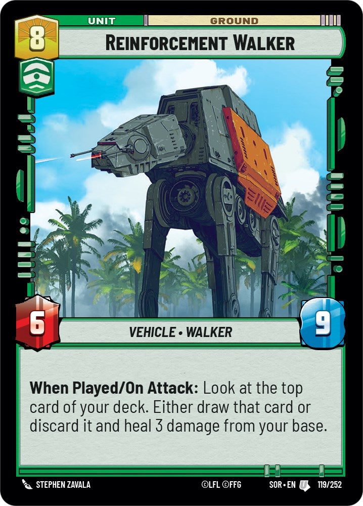 Reinforcement Walker (119/252) [Spark of Rebellion] | Cards and Coasters CA