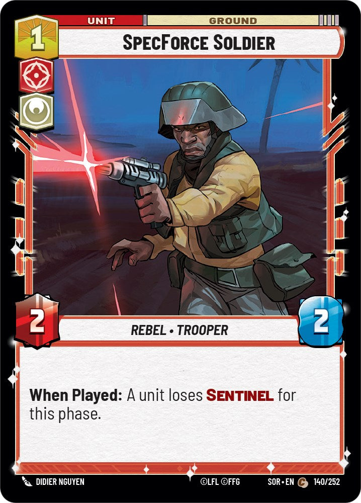SpecForce Soldier (140/252) [Spark of Rebellion] | Cards and Coasters CA