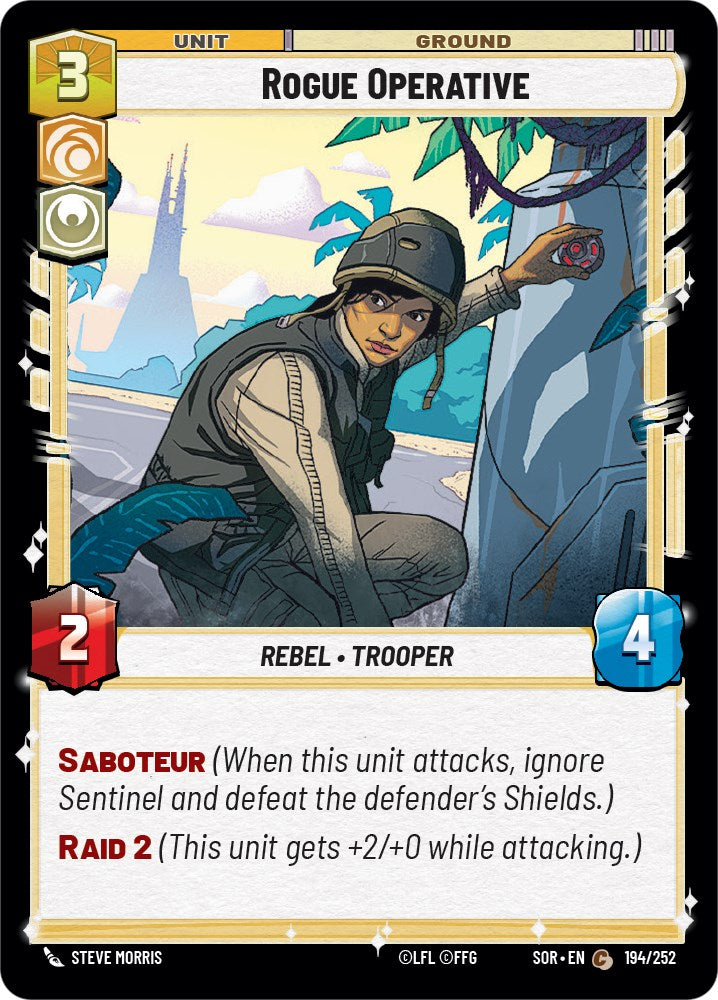 Rogue Operative (194/252) [Spark of Rebellion] | Cards and Coasters CA