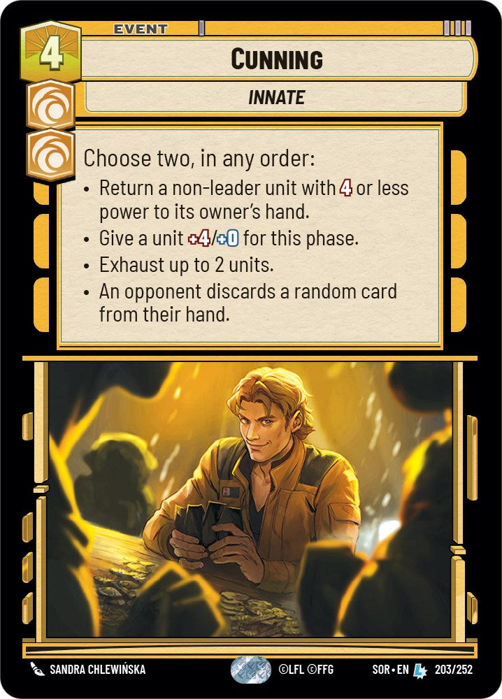 Cunning (203/252) [Spark of Rebellion] | Cards and Coasters CA