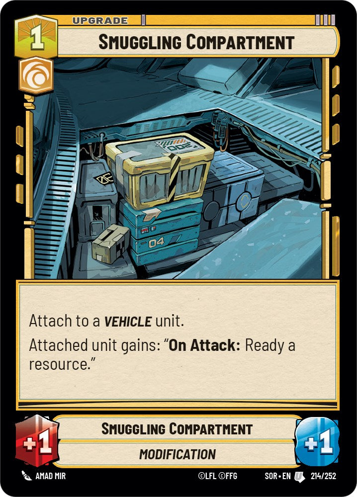 Smuggling Compartment (214/252) [Spark of Rebellion] | Cards and Coasters CA