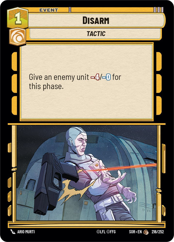 Disarm (216/252) [Spark of Rebellion] | Cards and Coasters CA