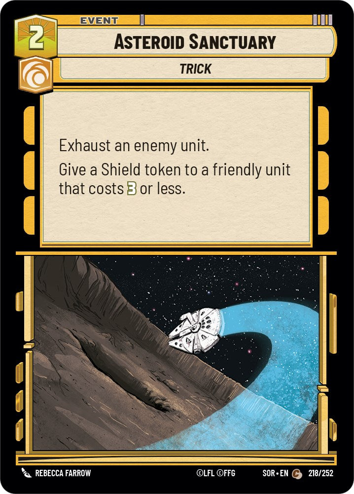 Asteroid Sanctuary (218/252) [Spark of Rebellion] | Cards and Coasters CA