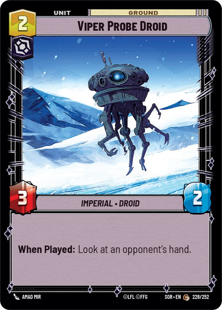 Viper Probe Droid (228/252) [Spark of Rebellion] | Cards and Coasters CA