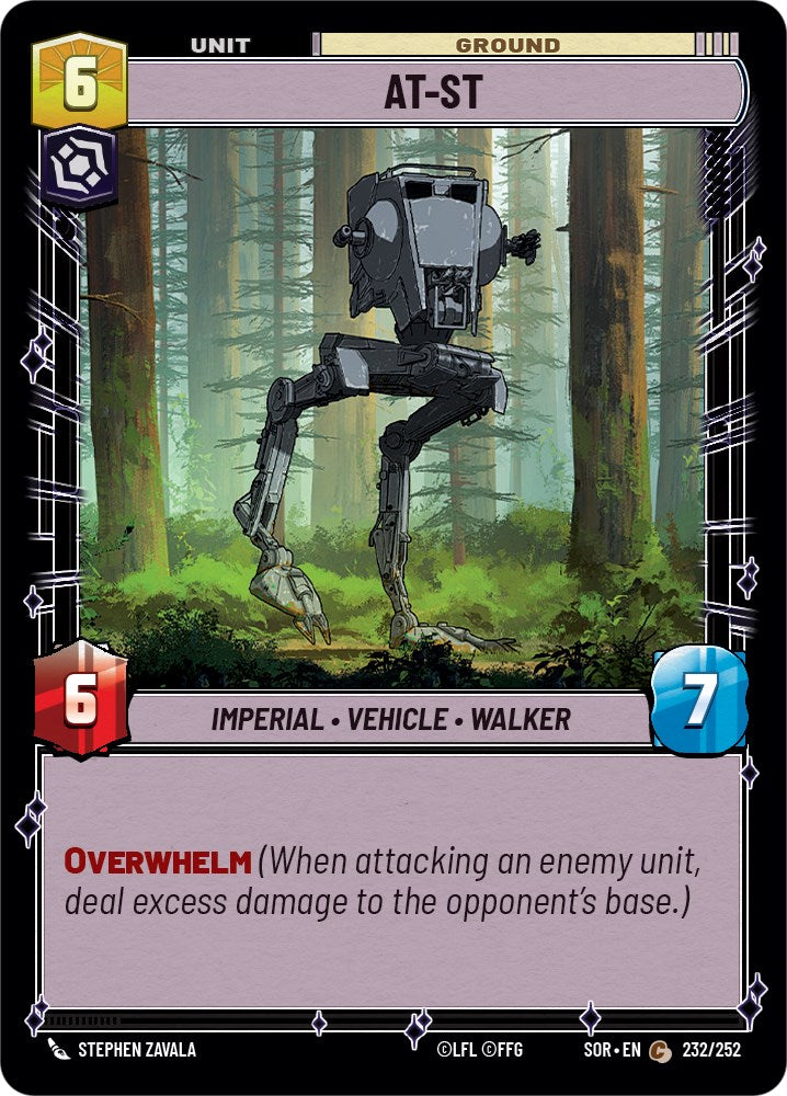 AT-ST (232/252) [Spark of Rebellion] | Cards and Coasters CA