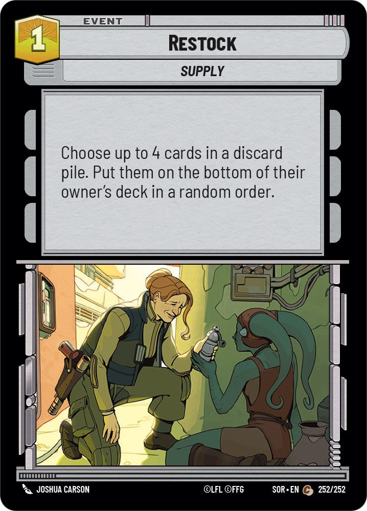 Restock (252/252) [Spark of Rebellion] | Cards and Coasters CA