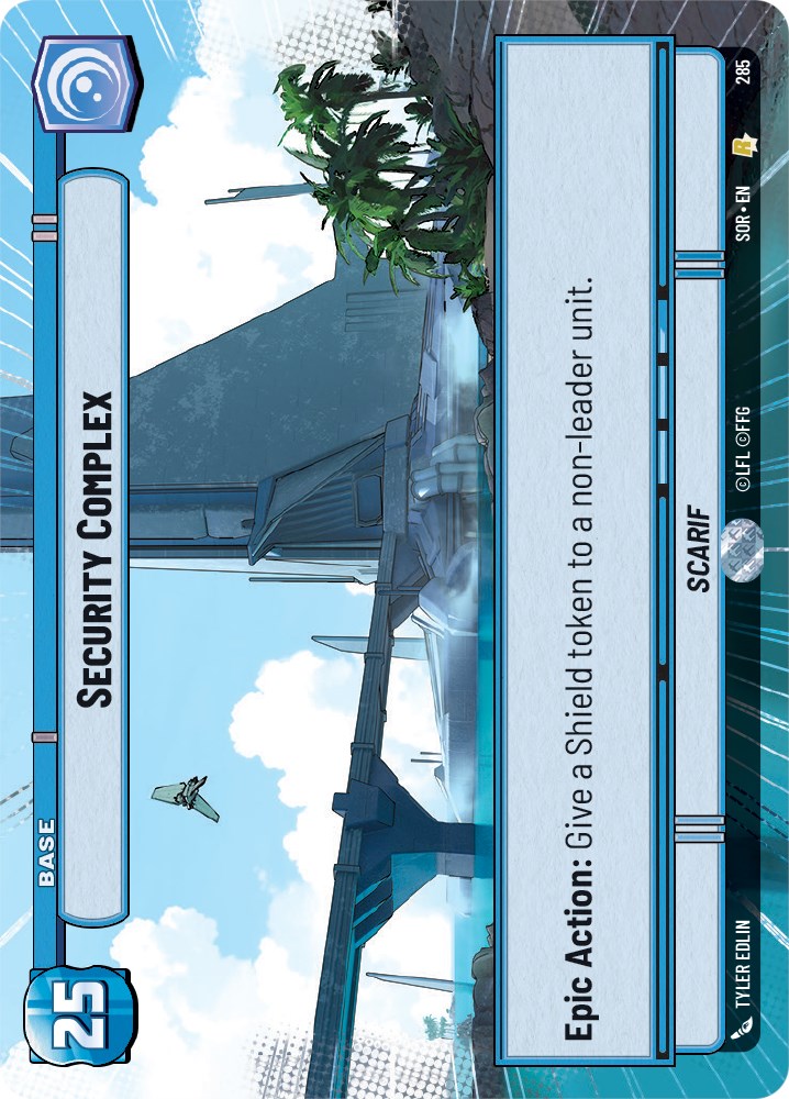 Security Complex (Hyperspace) (285) [Spark of Rebellion] | Cards and Coasters CA