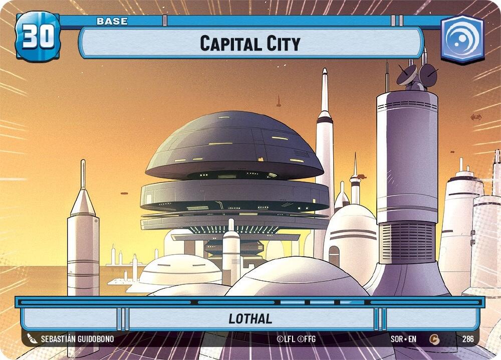 Capital City (Hyperspace) (286) [Spark of Rebellion] | Cards and Coasters CA