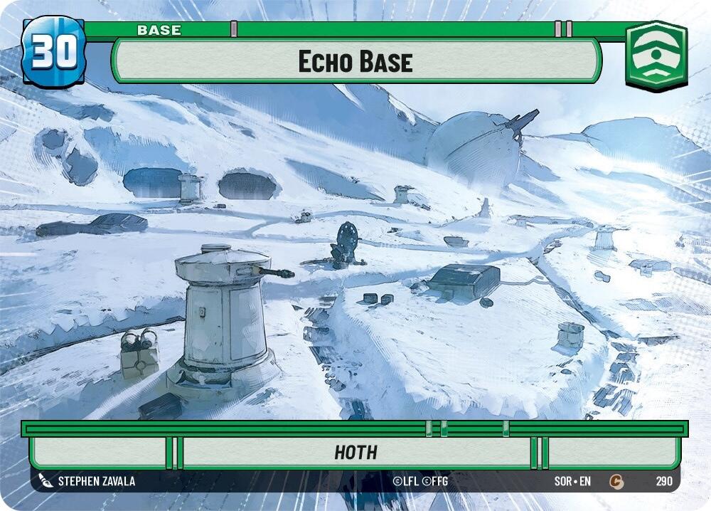 Echo Base (Hyperspace) (290) [Spark of Rebellion] | Cards and Coasters CA