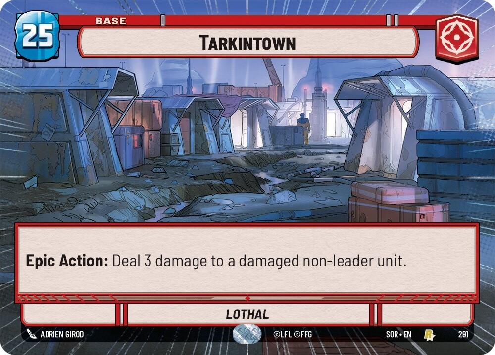 Tarkintown (Hyperspace) (291) [Spark of Rebellion] | Cards and Coasters CA
