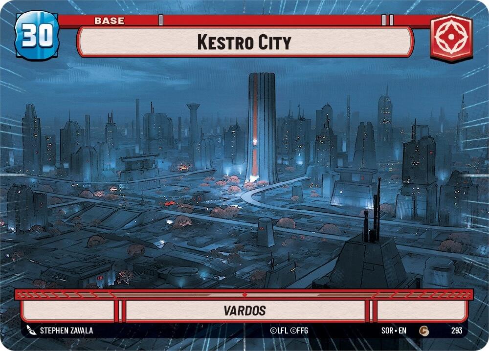 Kestro City (Hyperspace) (293) [Spark of Rebellion] | Cards and Coasters CA