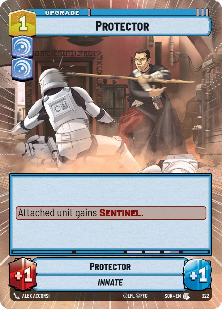 Protector (Hyperspace) (322) [Spark of Rebellion] | Cards and Coasters CA